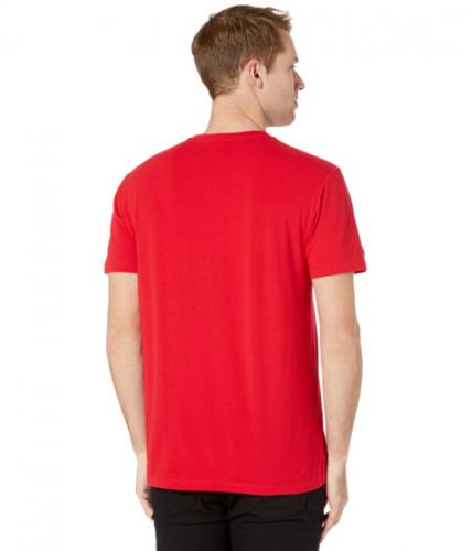 U.S. POLO ASSN. Imbracaminte Barbati US POLO ASSN Short Sleeve Stretch V-Neck Tee Shirt Engine Red