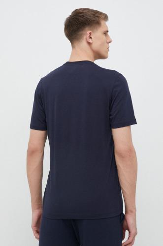 adidas tricou din bumbac culoarea bleumarin, uni HY3404