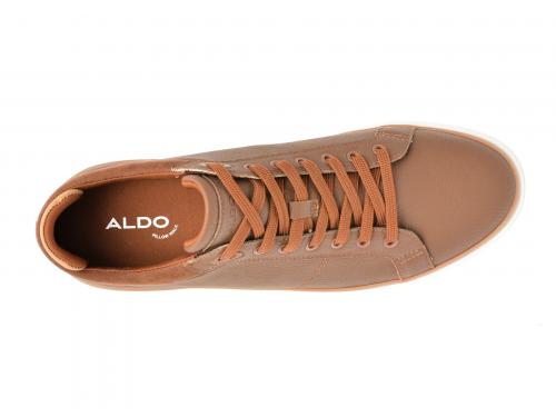Aldo Pantofi maro, FINESPEC220, din piele ecologica