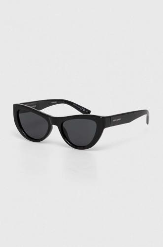 Saint Laurent ochelari de soare femei, culoarea negru, SL 676
