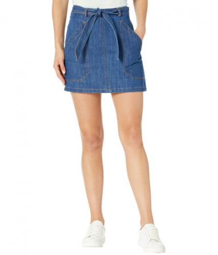 Bishop + Young Imbracaminte Femei Bishop Young Retro Belted Skirt Denim
