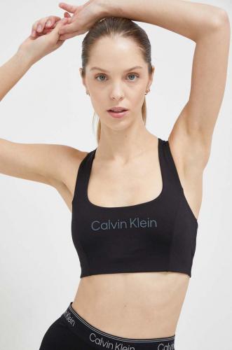 Calvin Klein Performance sutien sport Essentials culoarea negru