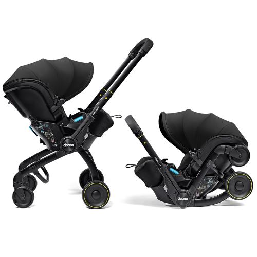 Doona Scoica auto  Carucior X i-Size Nitro Black 2 in 1