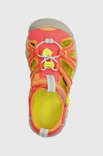 Keen sandale copii SEACAMP II CNX culoarea portocaliu