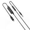 Scosche Cablu Lightning / Jack 3.5mm MFi, cu telecomanda de control casti cu fir iPhone 7/7 plus (Negru)