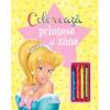 Colectiv Susaeta Coloreaza printese si zane +4 creioane