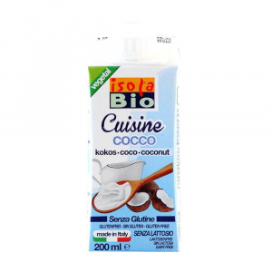 Isola Bio Crema de Cocos (smantana vegetala) 200 ml