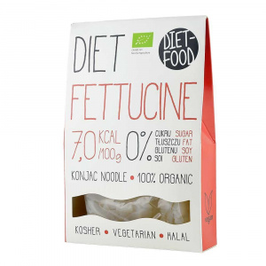 Diet-Food Shirataki Paste Fettuccine fara gluten, bio, 300 g