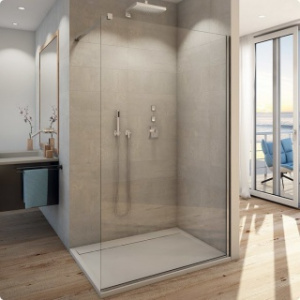 SanSwiss Walk-in Easy STR4P 800 x H2000 mm
