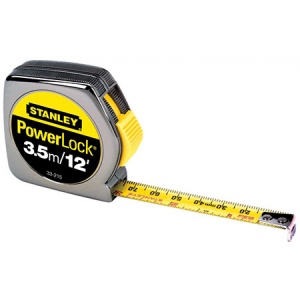 Stanley RULETA PLASTIC CROMATA 12FT/3.5MX13MM