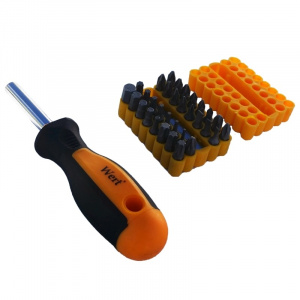 Wert Set surubelnita si biti 33 piese W2255