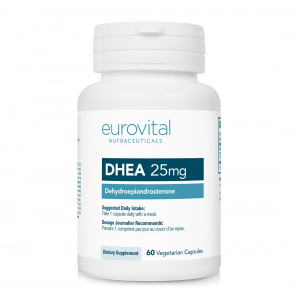 Eurovital DHEA 25 mg 60-180 Capsule