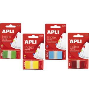 Apli INDEX POP-UP 25x45 mm, 50 file/set