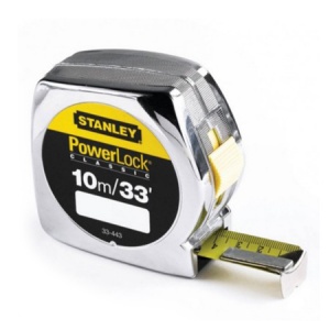 Stanley RULETA PLASTIC CROMATA 33FT/10MX25MM