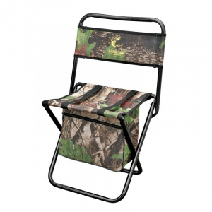 Baracuda Scaun pescar cu buzunar WC323033, camuflaj maro
