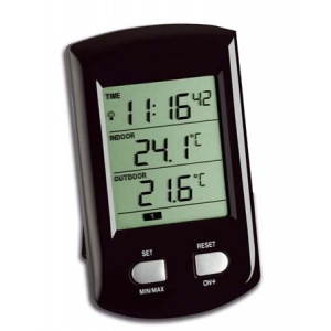 TFA-Dostmann Statie meteo digitala Ratio Black 30.3034.01