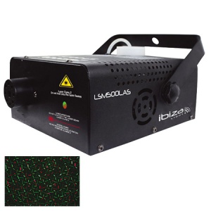 Ibiza Sound MASINA FUM 500W 2 IN 1 CU LASER RG 100MW