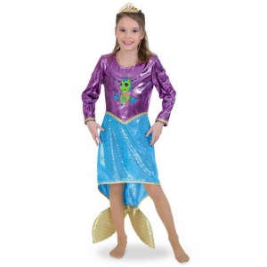 Fries Costum Sirena Deluxe 116 cm