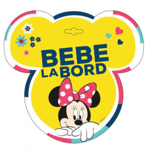 Seven Semn Auto Bebe la Bord Minnie Mouse