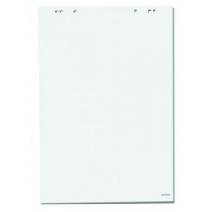 Herlitz Rezerva hartie flipchart, 68 x 99cm, 20 coli, velin, 1083413/3