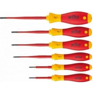 Wiha Set surubelnita TORX izolate electric cu mâner SoftFinish 6bucati