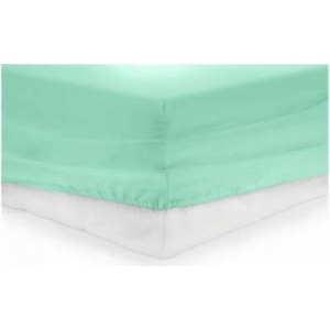 Heinner Cearceaf de Pat Bumbac cu Elastic 90x200 cm Turcoaz