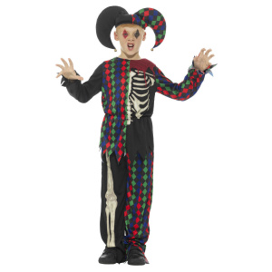 Smiffys Costum Arlechin Schelet