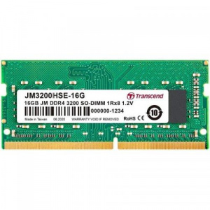 Transcend JetRam, 32GB, DDR4-3200Mhz, CL22 JM3200HSE-32G