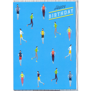 Laura Darrington Design Felicitare - Happy Birthday (Joggers)