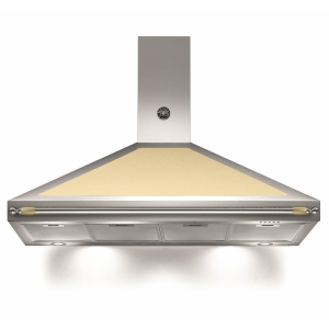 Bertazzoni Hota perete 120 cm Crema Mat design Heritage