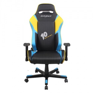 DXRacer Scaun gaming rotativ DF53/NBY Black Blue Yellow