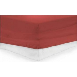 Heinner Cearceaf Pat Bumbac cu Elastic 180x200 CM Rosu
