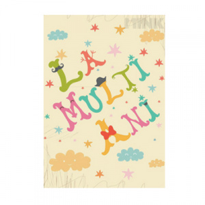 Mink Felicitare - La multi ani - Happy Letters