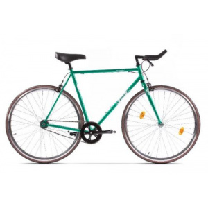 Pegas Clasic 2S Bullhorn, Cadru 23inch, Roti 28inch, 2 Viteze (Verde)