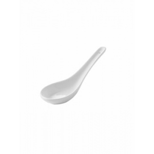Hendi Set 6 x farfurie aperitive tip linguri, 133 x 43 x 26 mm, 785324 Alb