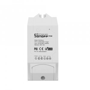 Sonoff Releu smart wireless monitorizare consum electric POW R2