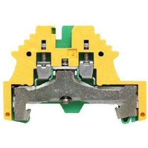 Weidmuller Clemă şir industrială PE WPE 2.5Nmm2 Verde-galben 1016200000