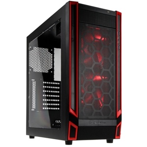 SilverStone Redline RL05 Window Black/Red (SST-RL05BR-W)