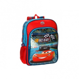 Joumma Ghiozdan scoala 40 cm 2 compartimente Cars Race