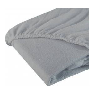 Fiki Miki Cearceaf cu elastic din fotir gri 120/60 cm