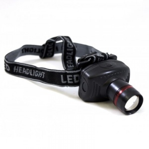 Ansmann Lanterna frontala cu lupa, 1 x LED, acumulator