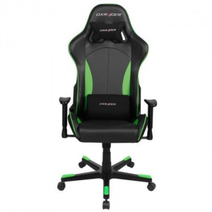 DXRacer Scau gaming rotatix negru/verde