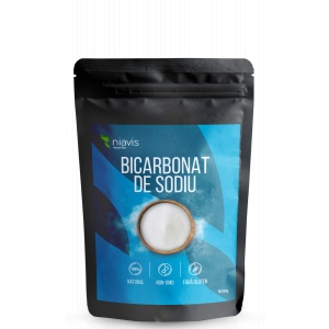 Niavis Bicarbonat De Sodiu Fara Aluminiu Pulbere Naturala 500g