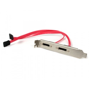 StarTech.com 2 Port SATA to eSATA Slot Plate Bracket ESATAPLATE2