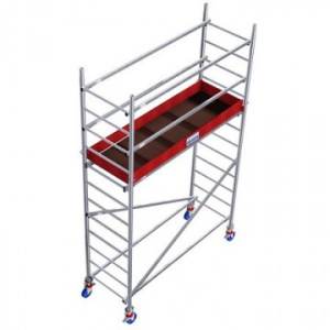 Krause Schela Protec 0,7 x 2m, aluminiu, inaltime lucru 4,3m