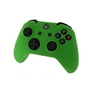 Assecure Pro Soft Silicone Protective Cover With Ribbed Handle Grip Green Xbox One