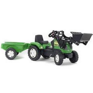 Falk Tractor Greentrac cu Cupa si Remorca