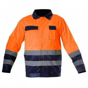 Lahti Pro Jacheta reflectorizanta / portocalie - S 5903755069214