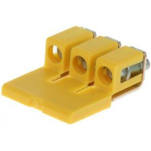 Weidmuller Scurtcircuitor pentru cleme industriale WQV 2.5mm2/3 1053760000