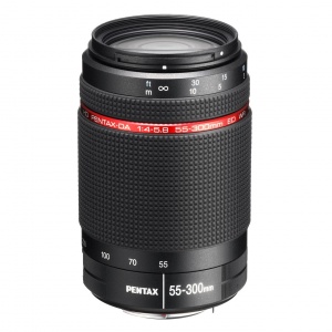 Pentax 55-300mm f/4-5.8 HD DA ED WR - Black